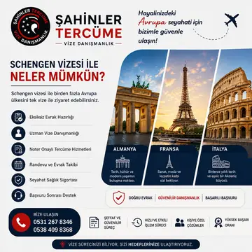 Şahinler Tercüme & Vize — 1