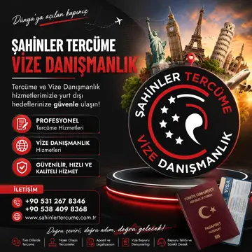 Şahinler Tercüme & Vize — 3